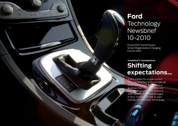 Technology Newsbrief 10-2010 - Fordmedia