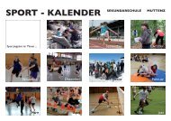 Sportkalender - Sek. Muttenz