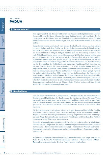 PRO bausteinheft 2 so.08.04 - Sekundarstufe I