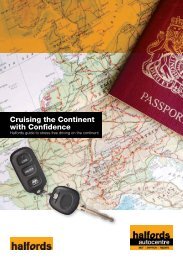 Cruising the Continent with Confidence - Halfords