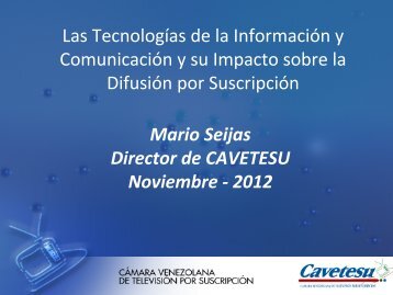 Las Tecnologias de la InformaciÃ³n y su impacto sobre la DifusiÃ³n ...