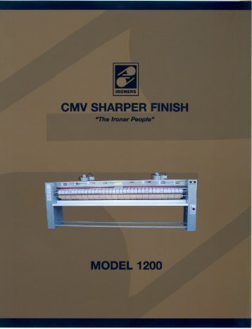 Model 1200 - CMV Sharper Finish
