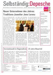 Neuer Unternehmer des Jahres: Traditions-Juwelier ... - BJU/ASU