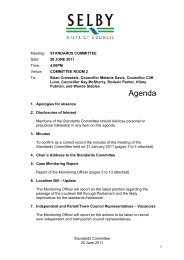 Agenda - pdf - Selby District Council