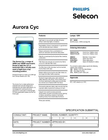 Aurora Cyc - Selecon