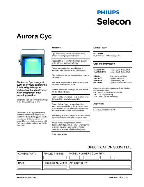 Aurora Cyc - Selecon