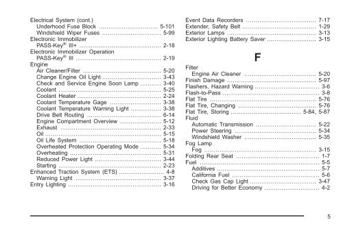 GM Owner Manuals - Buick