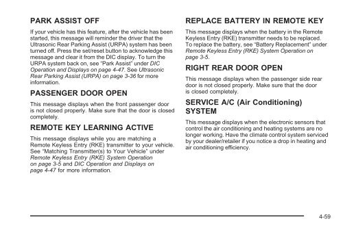 GM Owner Manuals - Buick