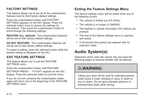 GM Owner Manuals - Buick