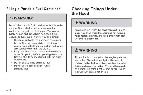 GM Owner Manuals - Buick