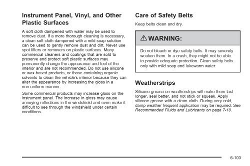 GM Owner Manuals - Buick