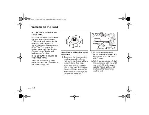 Table of Contents Cadillac Escalade - IFS Europe BV