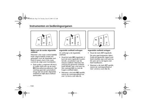 Inhoudsopgave Cadillac SRX - IFS Europe BV