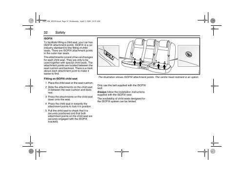 Owner's Manual Cadillac BLS - IFS Europe BV