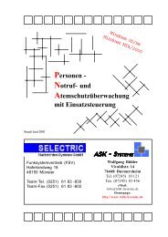 Handbuch PNA - SELECTRIC Nachrichten-Systeme GmbH