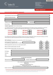 ISAT Pre Paid Airtime Agreement - Selex ES