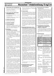 MucosolvanÂ® InhalationslÃ¶sung 15 mg/2 ml - Home selfmedic.de