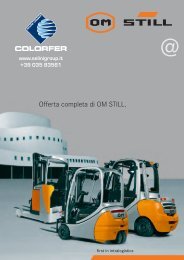 Offerta completa di OM STILL. - Carrelli Elevatori