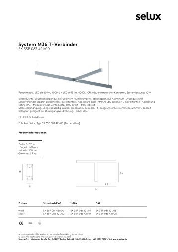 System M36 T-Verbinder - Selux