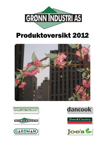 GrÃ¸nn Industri katalog (produktkatalog 2012) - Sem Bruk AS