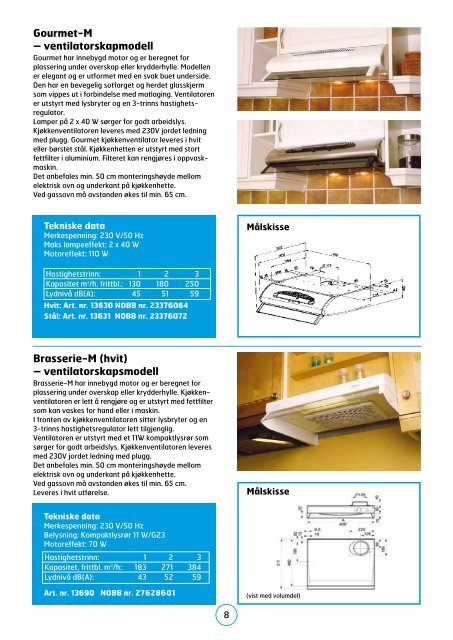 KjÃ¸kkenventilasjon - 2012 - Flexit - Sem Bruk AS