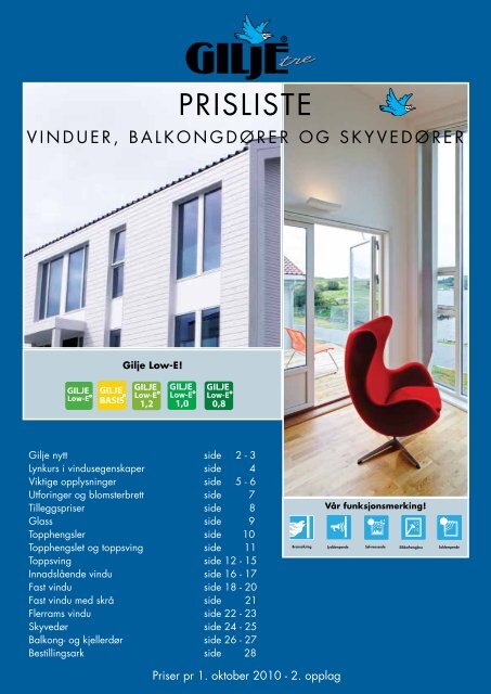 GILJER Low-E 1,2 - Sem Bruk AS