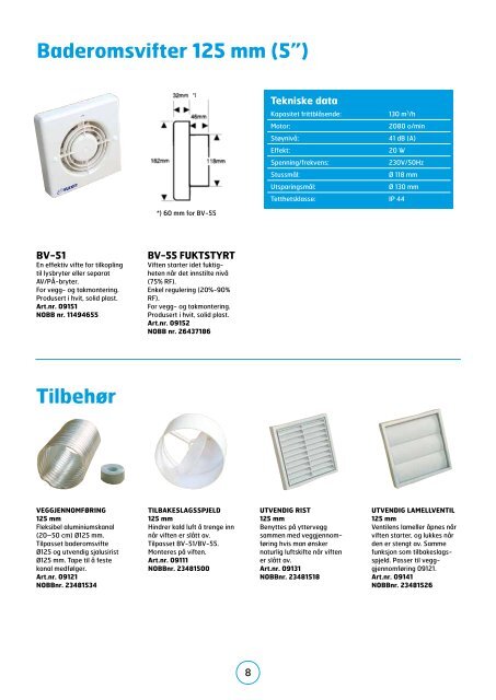 Flexit Slimline Deco - Sem Bruk AS