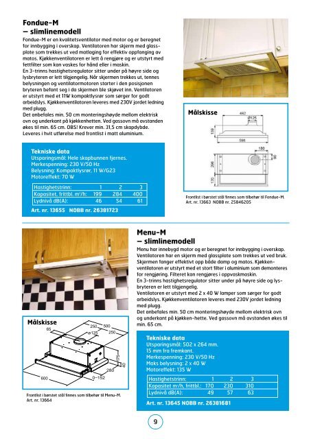 Flexit kjÃ¸kkenventilasjon - Sem Bruk AS