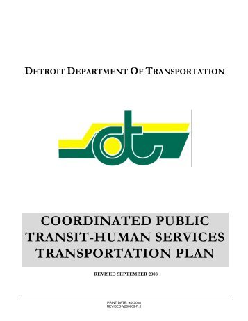 coordinated public transit-human services transportation ... - semcog