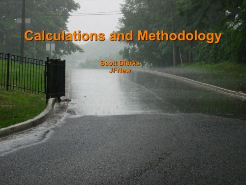 Calculations and Methodology - Semcog