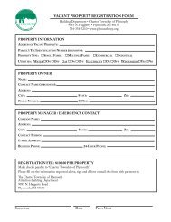 VACANT PROPERTY REGISTRATION FORM - semcog