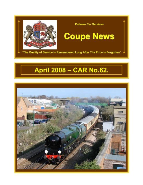 Coupe News No.62 - April 2008 - Southern Email Group