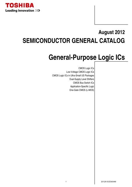 General-Purpose Logic ICs : SEMICONDUCTOR GENERAL ...