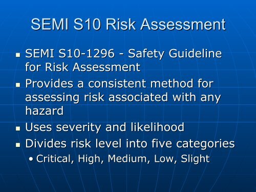 Semiconductor Processing.pdf - Semiconductor Safety Association