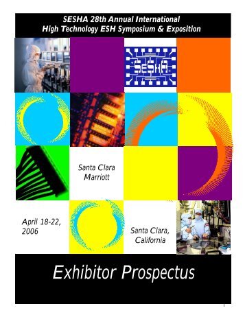 Exhibitor Prospectus - Semiconductor Safety Association