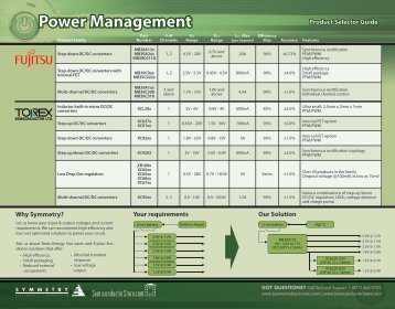 Power Management - SemiconductorStore.com