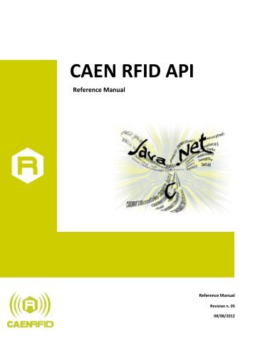 CAEN RFID API Reference Manual - SemiconductorStore.com