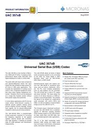 UAC 357xB UAC 357xB Universal Serial Bus - SemiconductorStore ...