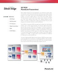 SiI 9030 PanelLink Transmitter