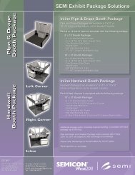 SEMI Exhibit Package Solutions - SEMICON West