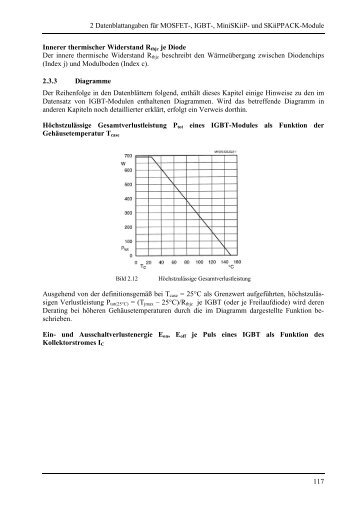 2 Datenblattangaben fÃ¼r MOSFET-, IGBT-, MiniSKiiP ... - Semikron