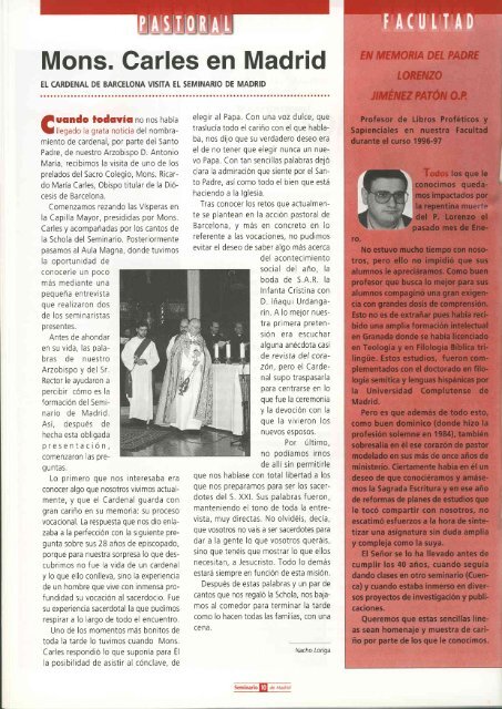 Untitled - Seminario Conciliar de Madrid