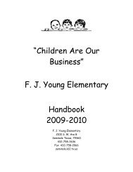 FJY Handbook - Seminole Independent School District