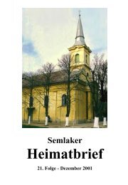 Die Ansiedlung der Deutschen in BalmazÃºjvÃ¡ros - HOG Semlak