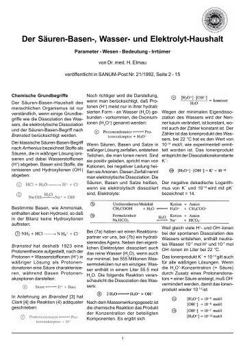 Der Säuren-Basen-, Wasser- und Elektrolythaushalt - Semmelweis ...