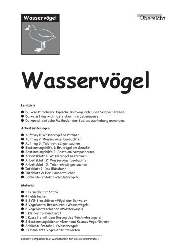 WasservÃ¶gel