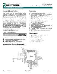 SX1210 - Semtech