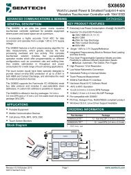 SX8650 - Semtech