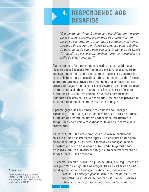 itinerÃ¡rios formativos metodologia de construÃ§Ã£o - Senac