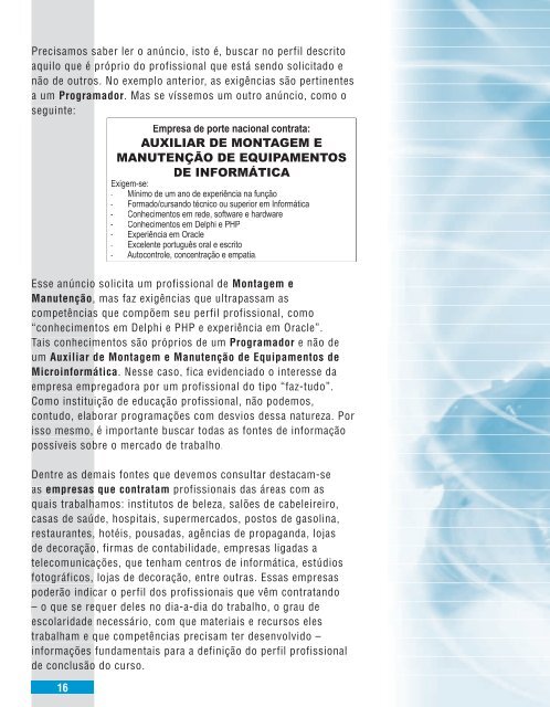 itinerÃ¡rios formativos metodologia de construÃ§Ã£o - Senac